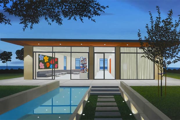 Tom McKinley 建築繪畫作品