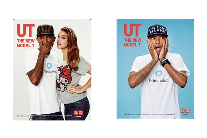 Pharrell 出任 Uniqlo UT 代言人