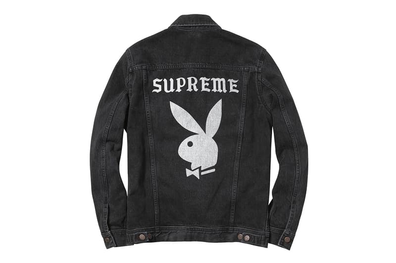 Playboy x Supreme 2014 春夏聯名丹寧夾克