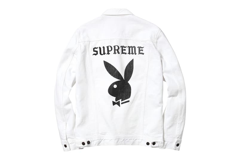 Playboy x Supreme 2014 春夏聯名丹寧夾克