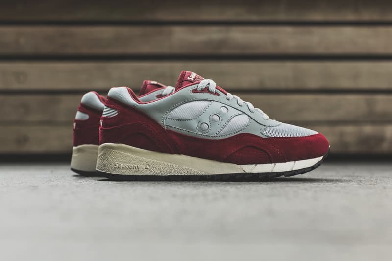 近賞 Saucony Shadow 6000 紅灰配色