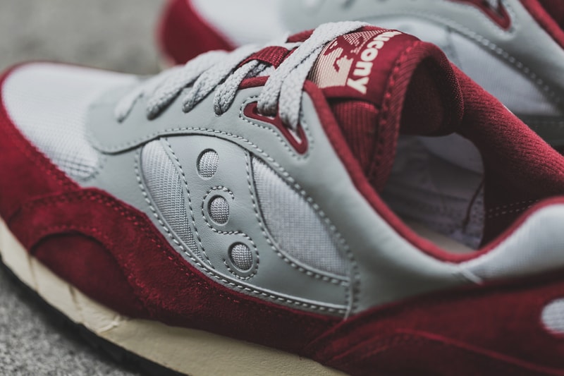 近賞 Saucony Shadow 6000 紅灰配色
