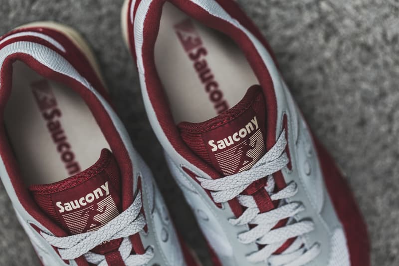 近賞 Saucony Shadow 6000 紅灰配色