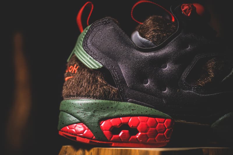 Sneaker Politics x Reebok Instapump Fury「Rougarou」20 週年聯名紀念鞋款