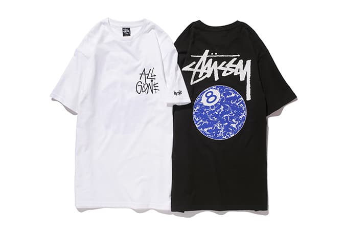 Stussy x La MJC「All Gone 8Ball」紀念 T-Shirt