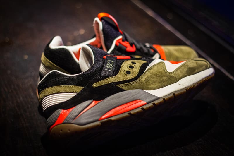 UBIQ x Saucony Grid 9000 「Dirty Martini」聯名鞋款
