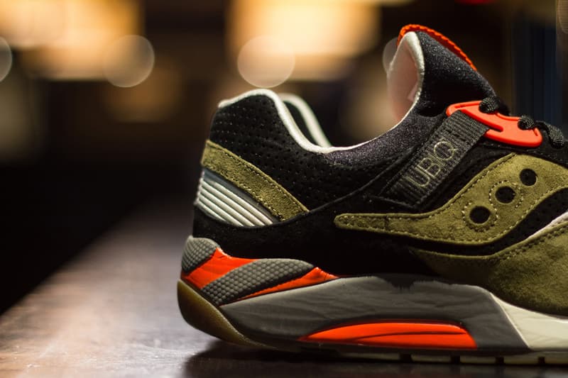 UBIQ x Saucony Grid 9000 「Dirty Martini」聯名鞋款