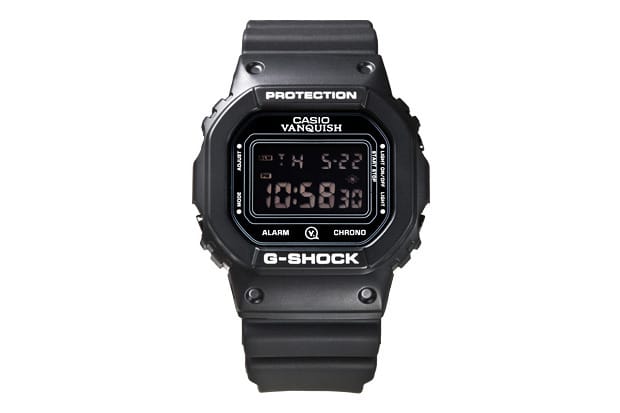 VANQUISH x Casio G-Shock DW-5600E-1 聯乘錶款