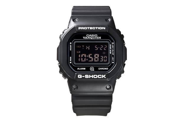 VANQUISH x Casio G-Shock DW-5600E-1 聯乘錶款