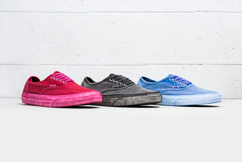 Vans California 2014 春季 Authentic「Over Washed」系列