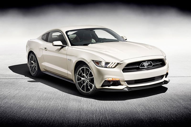2015 年式樣 Ford Mustang 50 週年紀念版本