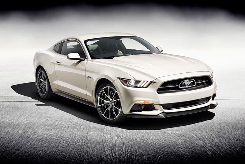 2015 年式樣 Ford Mustang 50 週年紀念版本
