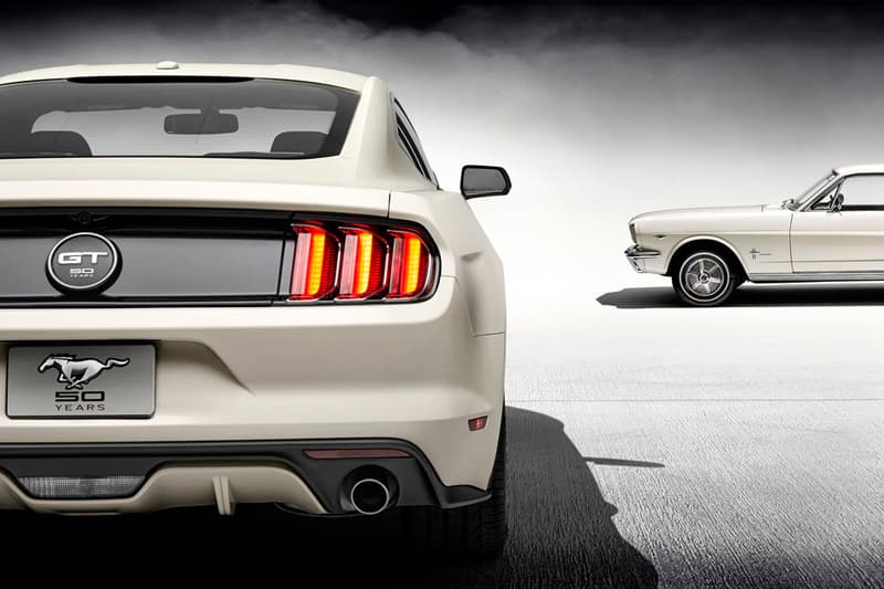 2015 年式樣 Ford Mustang 50 週年紀念版本