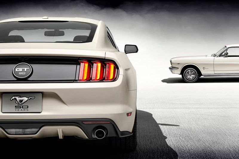 2015 年式樣 Ford Mustang 50 週年紀念版本