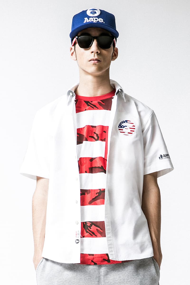 AAPE by A Bathing Ape 2014 夏季系列造型搭配 Lookbook