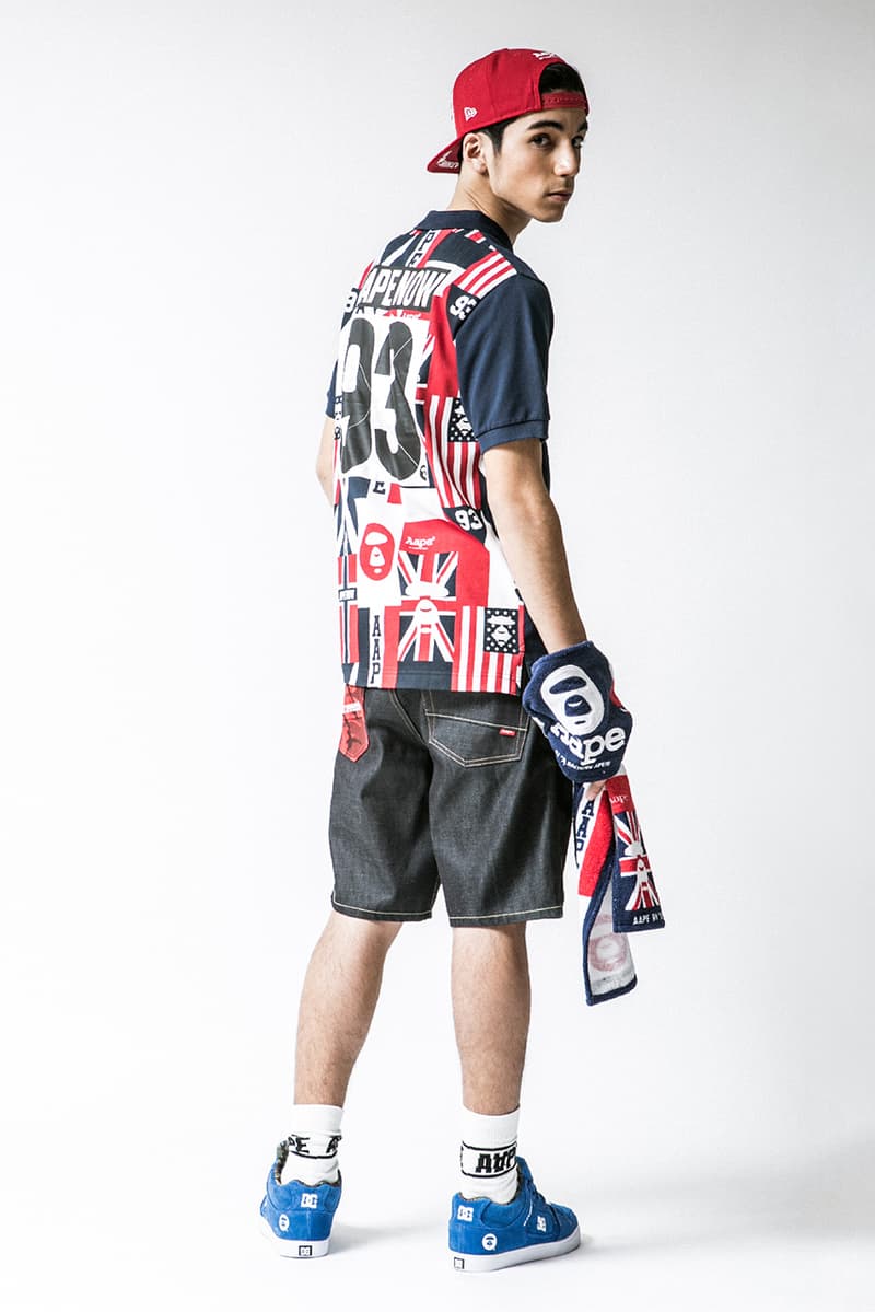 AAPE by A Bathing Ape 2014 夏季系列造型搭配 Lookbook