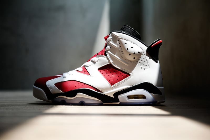 Air Jordan 6 Retro「Carmine」復刻球鞋