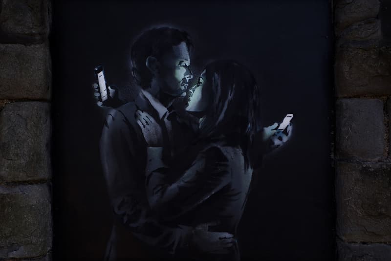 Banksy 發表全新塗鴉作品