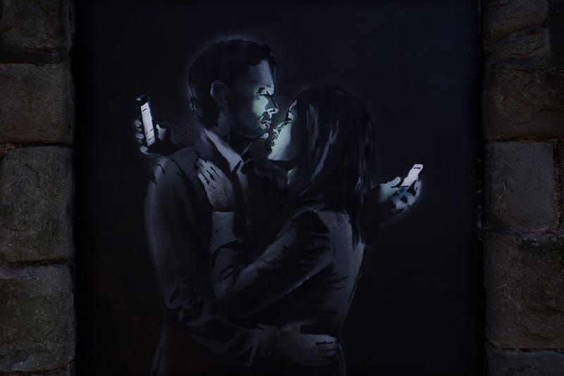 Banksy 發表全新塗鴉作品