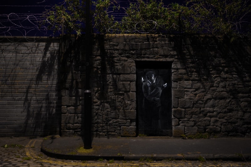 Banksy 發表全新塗鴉作品