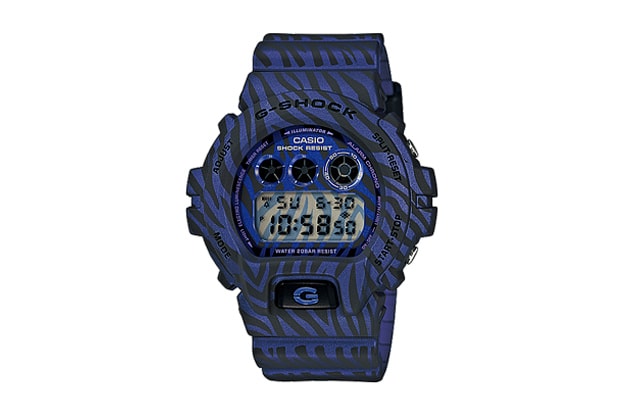 Casio G-Shock DW-6900ZB「Zebra Camouflage」腕錶系列