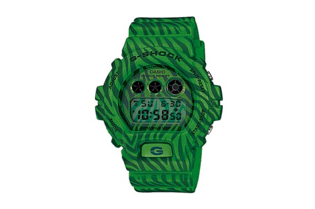 Casio G-Shock DW-6900ZB「Zebra Camouflage」腕錶系列