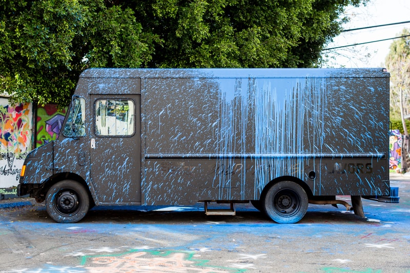 Krink 爲 Gatorade 打造「Expression of Bold and Intense Flavors」貨車裝置藝術