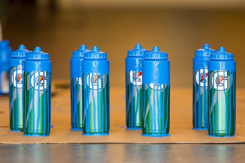 Krink 爲 Gatorade 打造「Expression of Bold and Intense Flavors」貨車裝置藝術