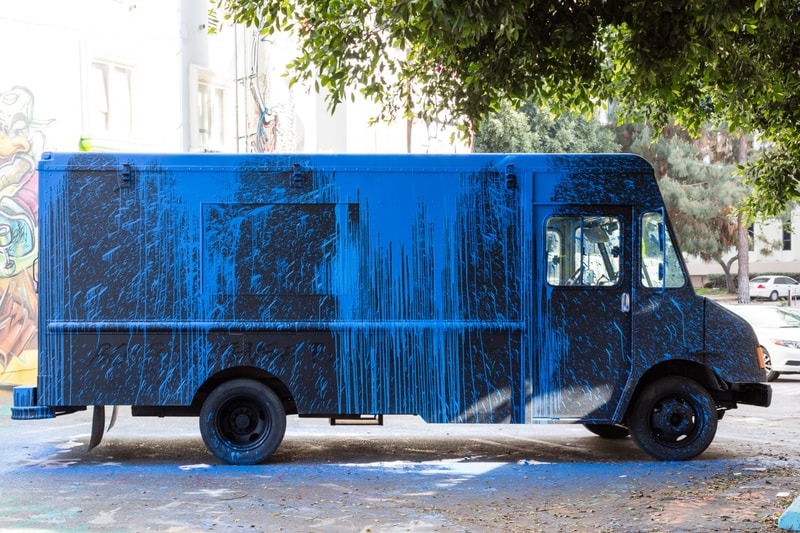Krink 爲 Gatorade 打造「Expression of Bold and Intense Flavors」貨車裝置藝術