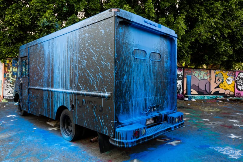 Krink 爲 Gatorade 打造「Expression of Bold and Intense Flavors」貨車裝置藝術