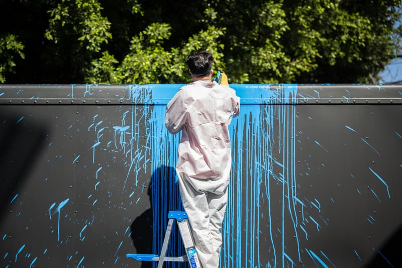 Krink 爲 Gatorade 打造「Expression of Bold and Intense Flavors」貨車裝置藝術