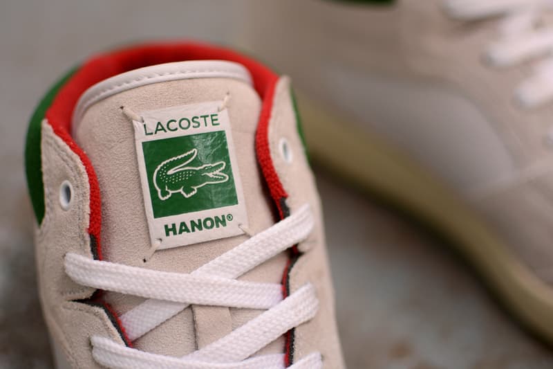 Hanon x Lacoste Wytham「On Court/Off Court」聯名鞋款系列