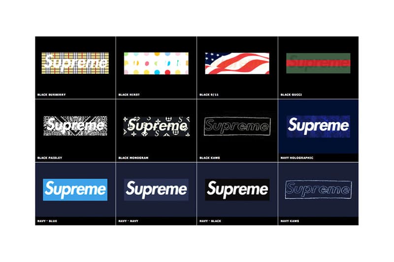 回顧 Supreme 20 年 Box Logo 設計