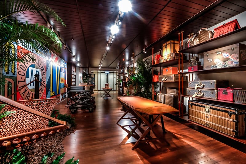 Louis Vuitton「L'Aventure」旅遊藝術概念店