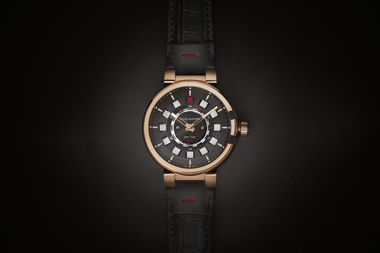 Louis Vuitton Tambour eVolution Spin Time GMT 腕錶