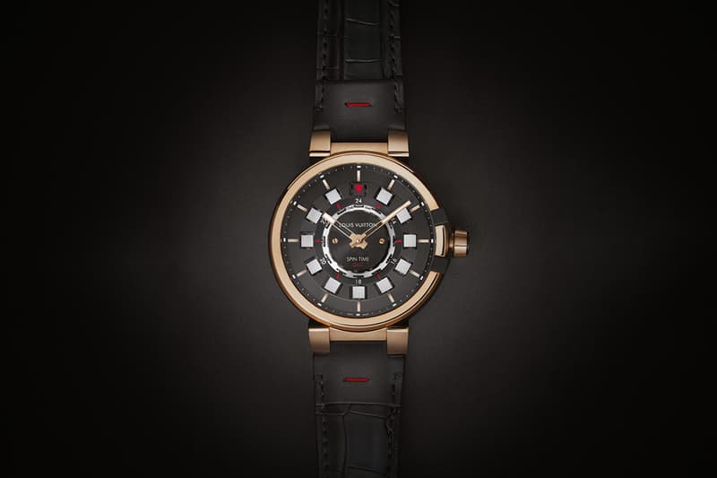 Louis Vuitton Tambour eVolution Spin Time GMT 腕錶