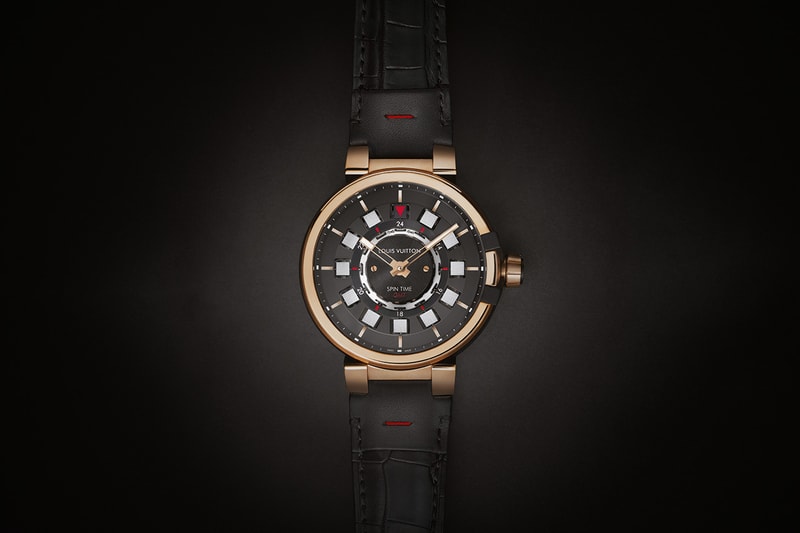 Louis Vuitton Tambour eVolution Spin Time GMT 腕錶