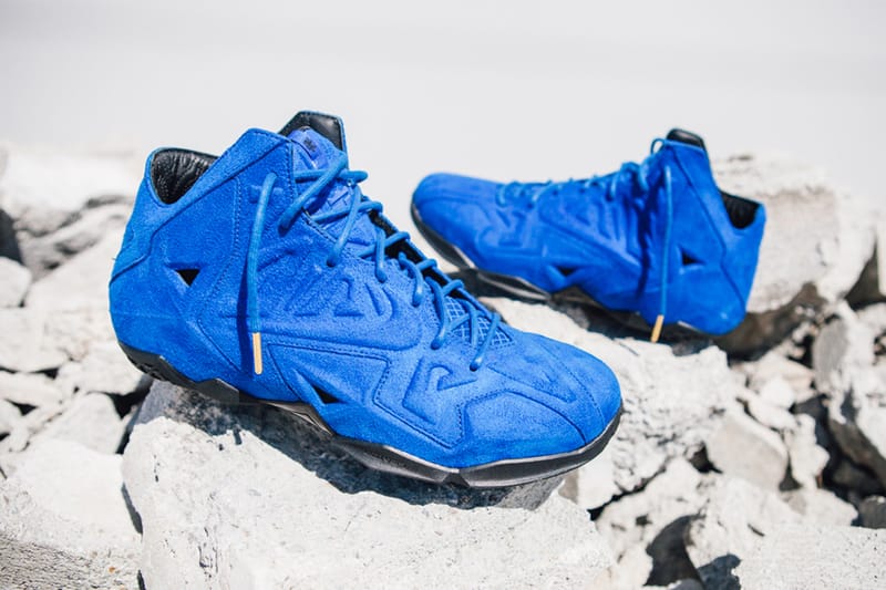 Nike LeBron 11 EXT「Blue Suede」配色