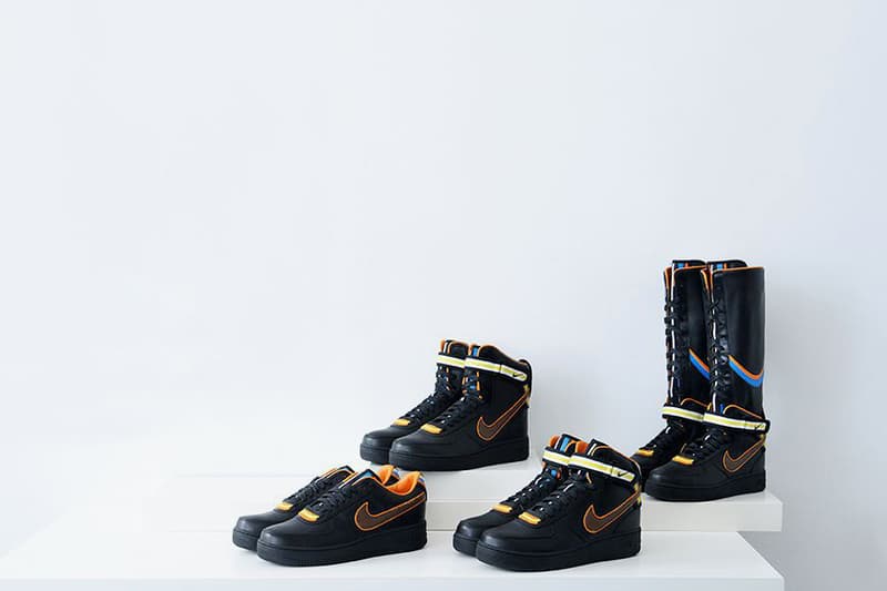 Nike + R.T. Air Force 1 黑色版本聯名系列