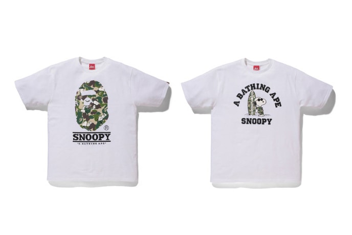 Peanuts x A Bathing Ape 2014 聯名別注系列