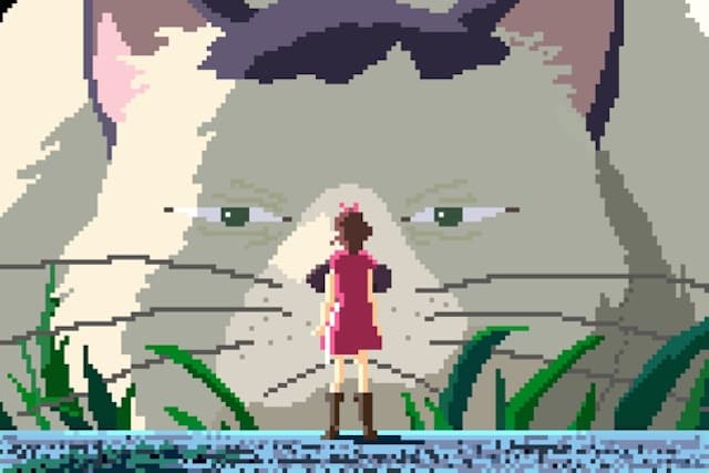 Richard J. Evans 以 8-Bit 像素重塑宮崎駿經典動畫作品