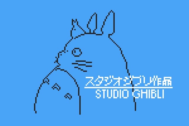 Richard J. Evans 以 8-Bit 像素重塑宮崎駿經典動畫作品