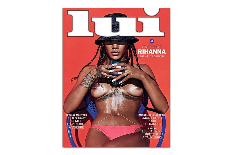Mario Sorrenti 掌鏡爲 Rihanna 拍攝《LUI Magazine》封面特輯