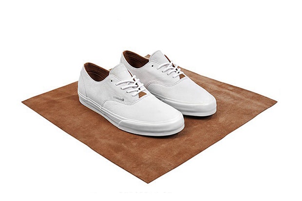 Vans California「Clean White」size? 獨占系列