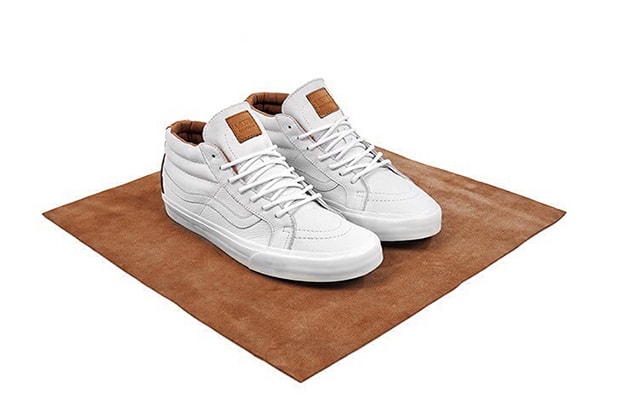 Vans California「Clean White」size? 獨占系列