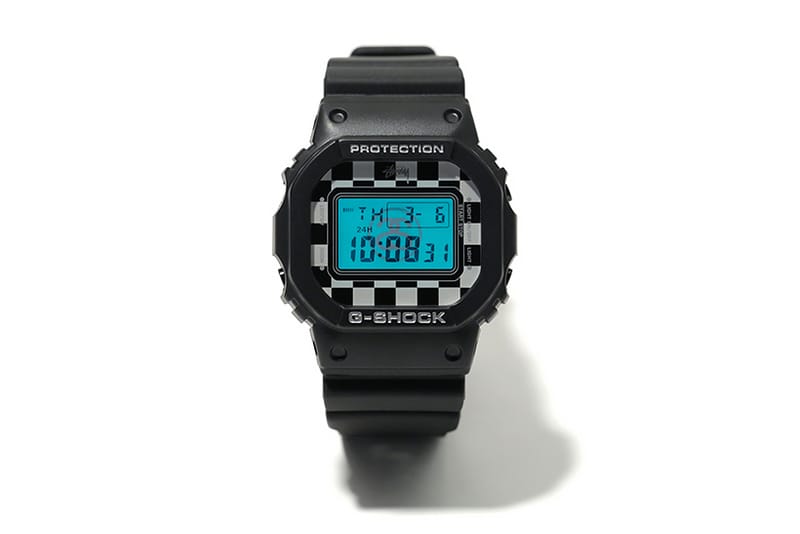 Stussy x Casio G-Shock DW-5600「Checker」聯名腕表