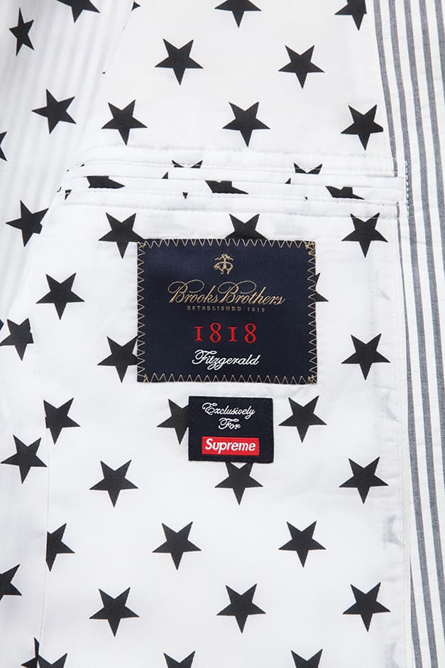 Supreme x Brooks Brothers 2014 春夏聯名系列
