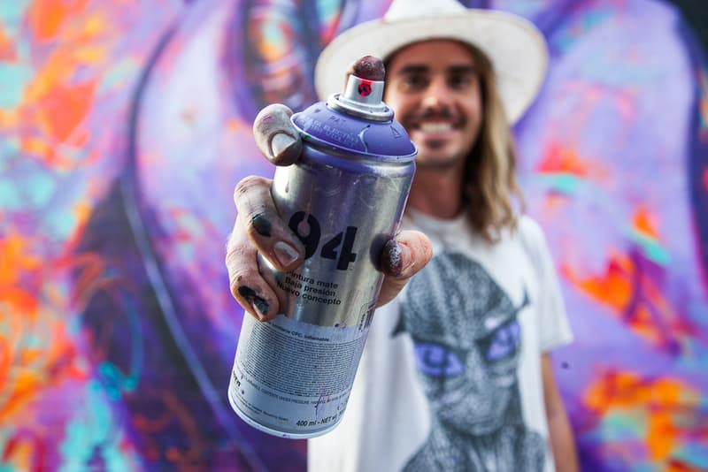 The Hundreds 與 MADSTEEZ 聯手於洛杉磯創作大型塗鴉壁畫