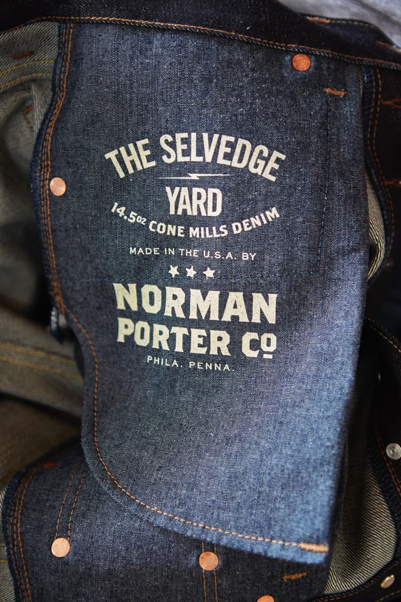The Selvedge Yard X Norman Porter Selvedge 聯名丹寧褲