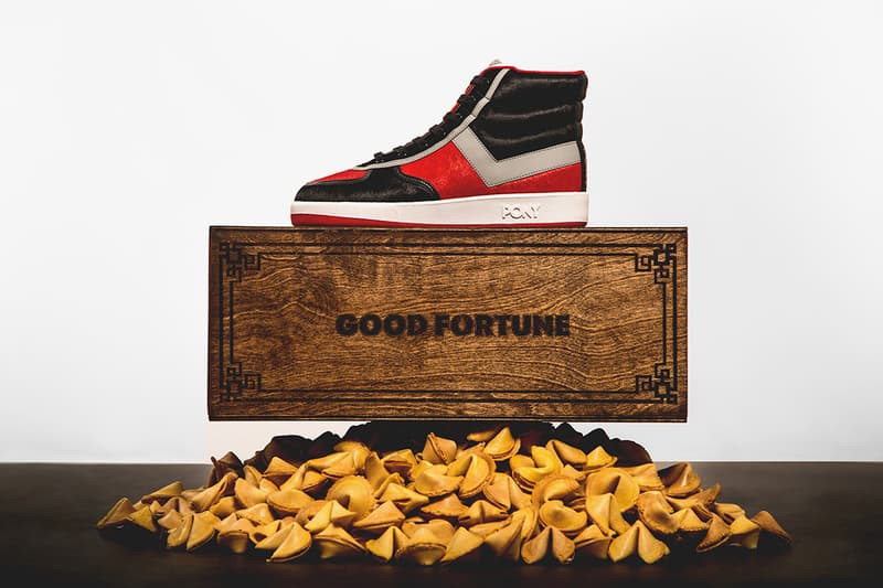 Wish x PONY Slam Dunk Hi「Good Fortune」聯名鞋款